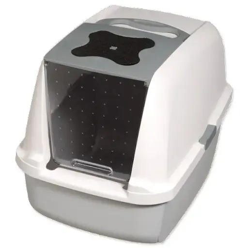 Closed cat toilet - Hagen Toilet CatIt Design grey.  56cm*38cm, h=48cm