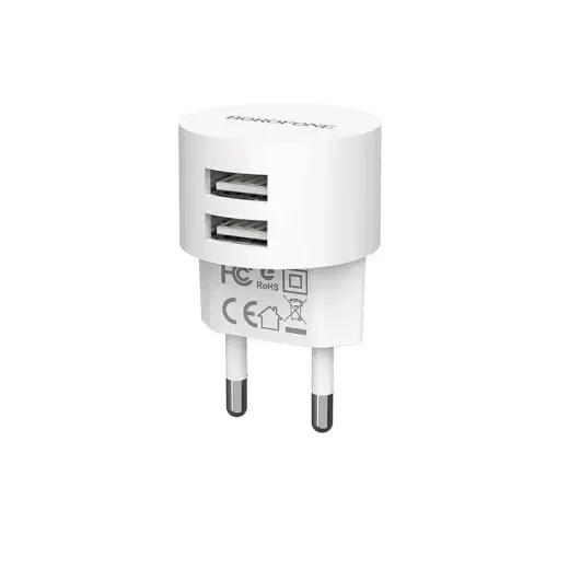 Borofone BA23AWC Универсальное Зарядное Устройство USB | 5V | 2.4A Белое
