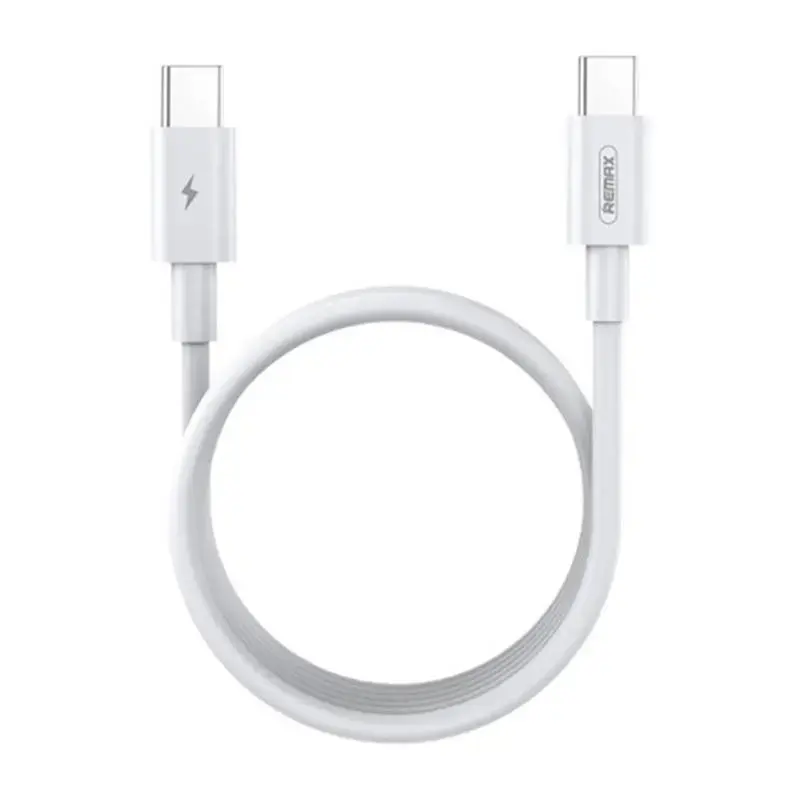 Cable USB-C do USB-C Remax Marlik, 2m, 100W (white)