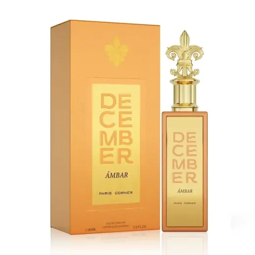 Paris Corner, December Ambar, Eau De Parfum, Unisex, 100 ml