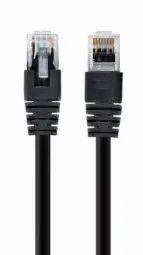 Kabel UTP GEMBIRD PP12-3M|BK (3m; UTP; kolor czarny)