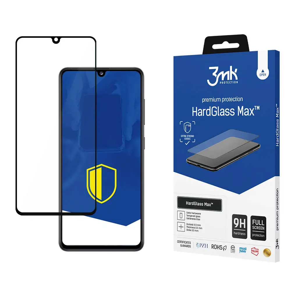 Samsung Galaxy A41 black - 3mk HardGlass Max™ screen protector