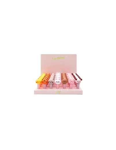 JOVO DISPLAY LIP BALM ANIMALS JUNIOR EXPOSITOR 42 UDS