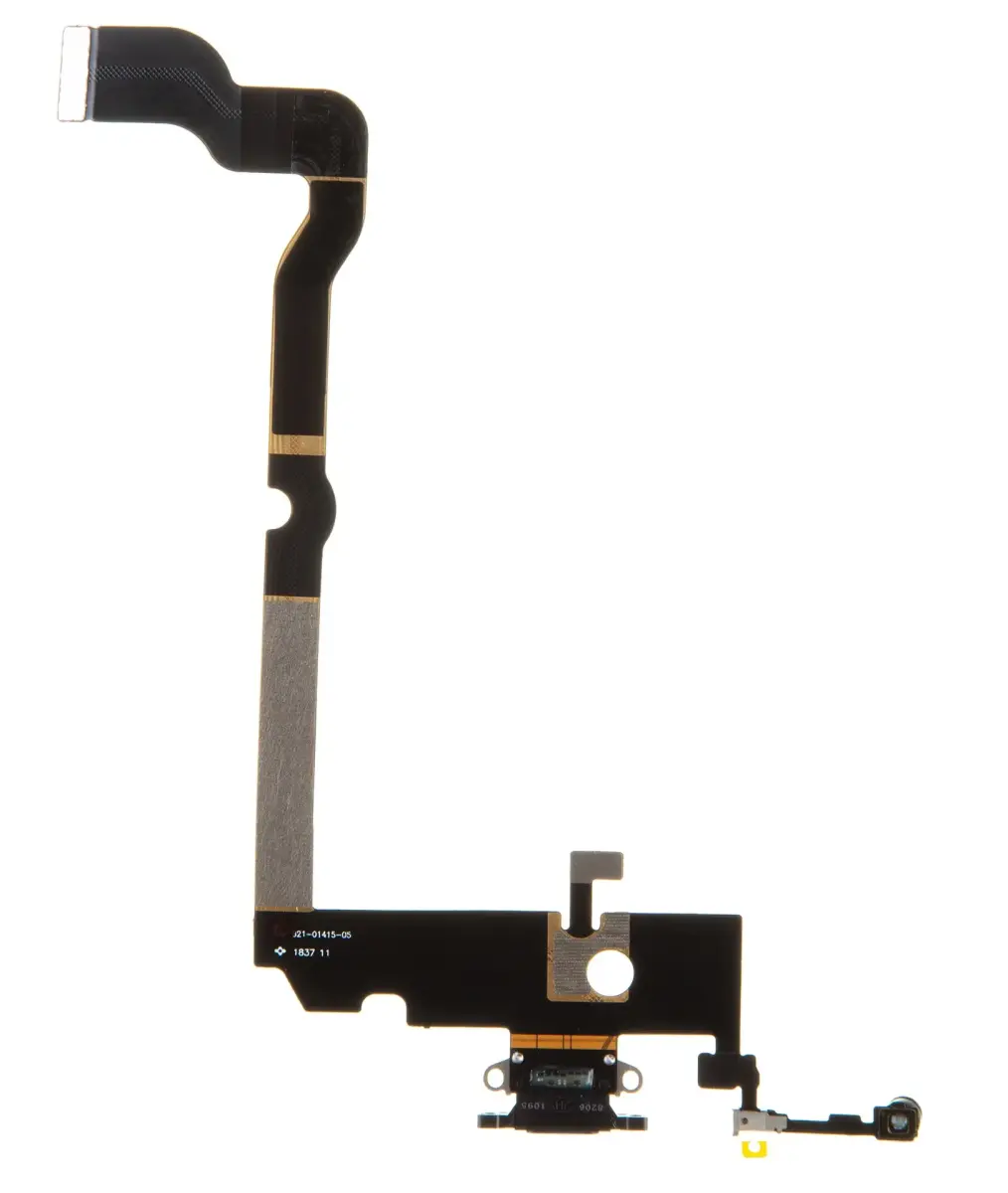 iPhone XS Max Flex Cable with Charging Connector Black