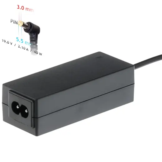 Notebook power supply Akyga AK-ND-48 19V | 2.1A 40W 5.5 x 3.0 mm SAMSUNG 1.2m