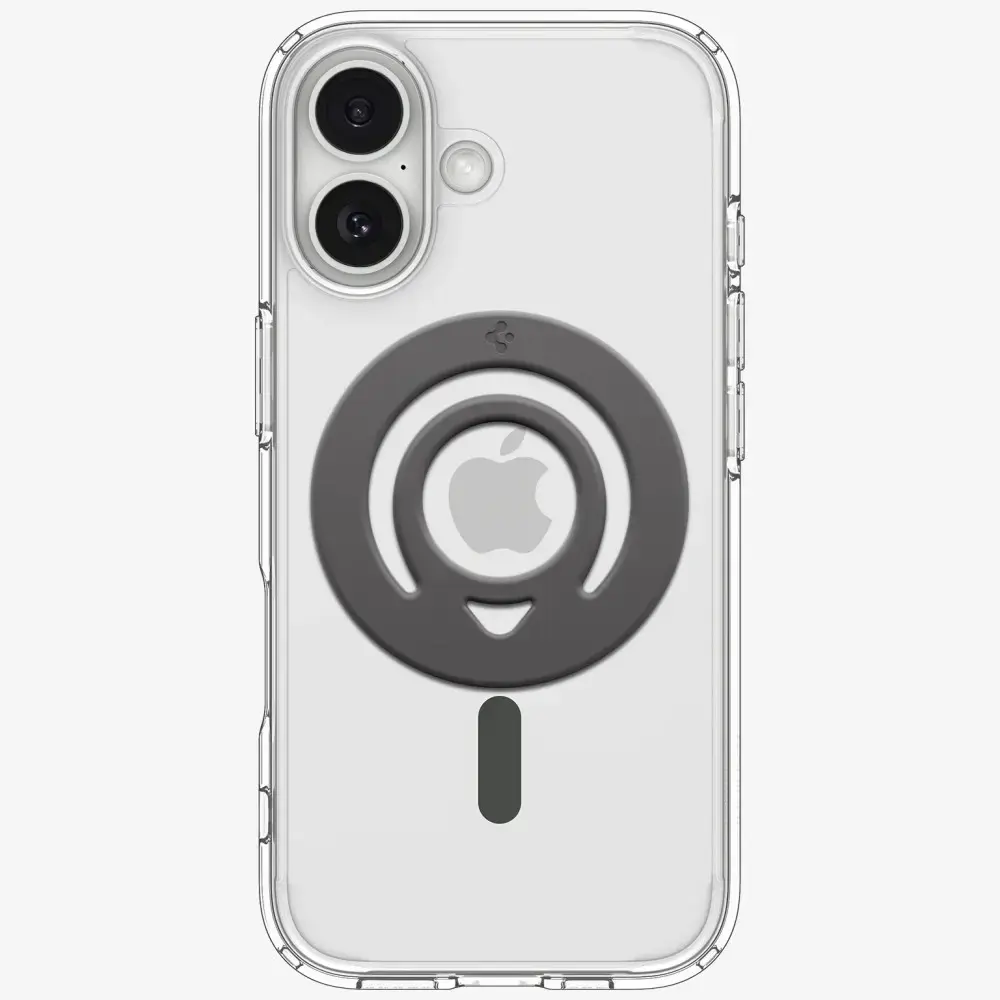 Uchwyt na telefon Spigen Dual Pop        MagSafe Phone Holder Slim szary marmur