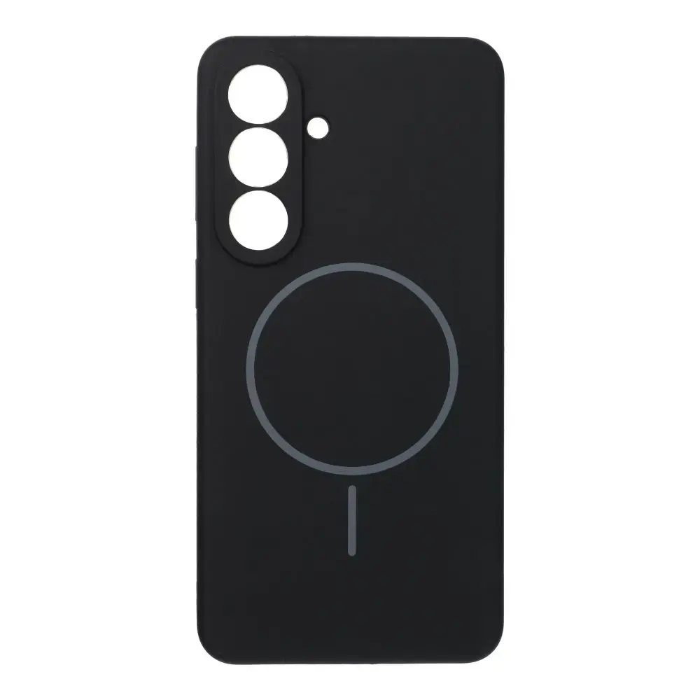 Silicone 2mm telefono dėklas su MagSafe palaikymu Samsung Galaxy S26+ (S947) juodas