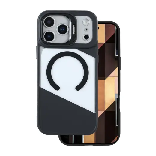 Fusion Mag phone case with MagSafe support for iPhone 17 Pro black