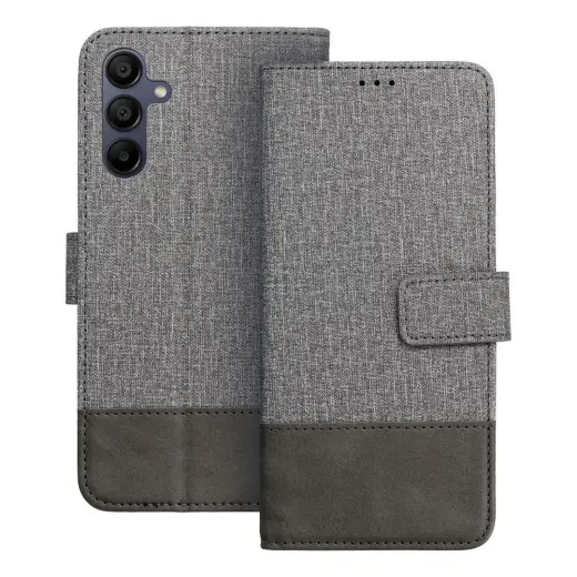 Gomma book type phone case for Samsung Galaxy A15 4G (A155) | A15 5G (A156) gray
