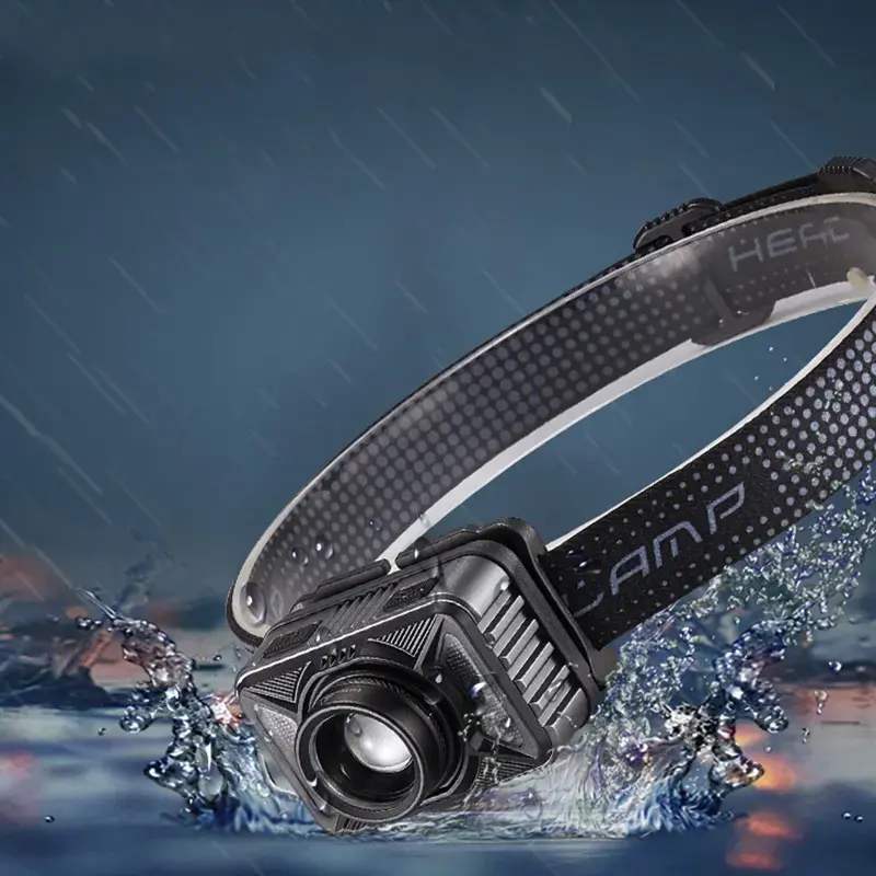 LED Headlamp Zoom LC3 waterproof IP54