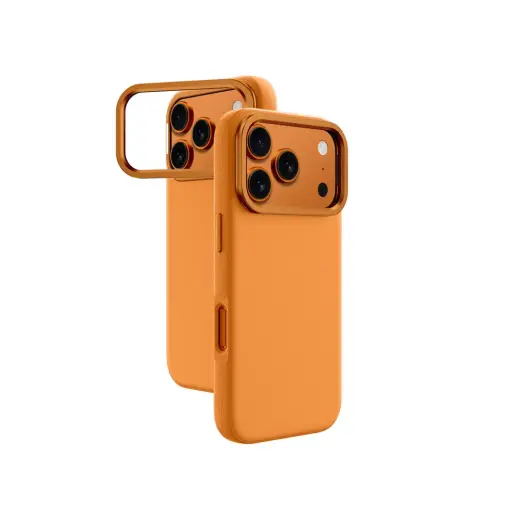 AmazingThing Glamour maciņš telefonam iPhone 17 Pro oranžs