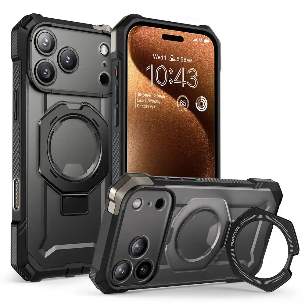 SUPCASE UB GRIP MAG MAGSAFE IPHONE 17 PRO MAX BLACK