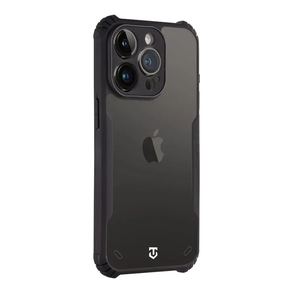 Tactical Quantum Stealth Cover for Apple iPhone 14 Pro Clear|Black