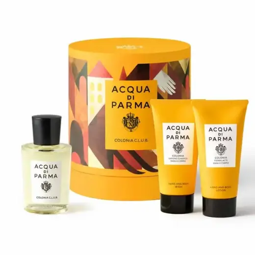 Acqua Di Parma Holiday 26 Colonia C.L.U.B. Eau De Cologne Spray 100ml Set 3 Pieces