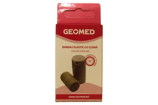 Geomed, Geomed, Elastic Bandages, With Clips, 7.5 cm x 4.5 m