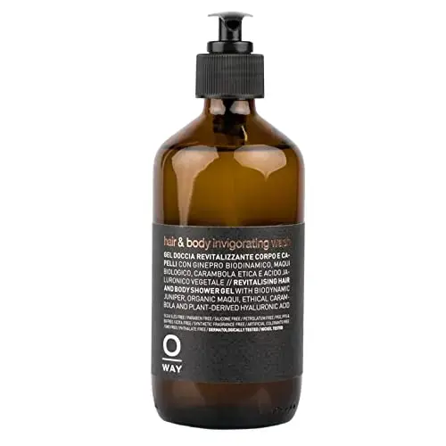 Oway Hair & Body Revitalising Shower Gel for Body and Hair 240 Ml