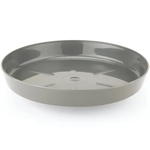 Paliktnis puķu podam 280mm, pelēks