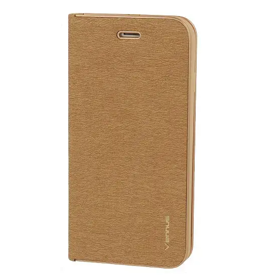 Vennus Book Case with frame for Xiaomi Redmi 8A gold