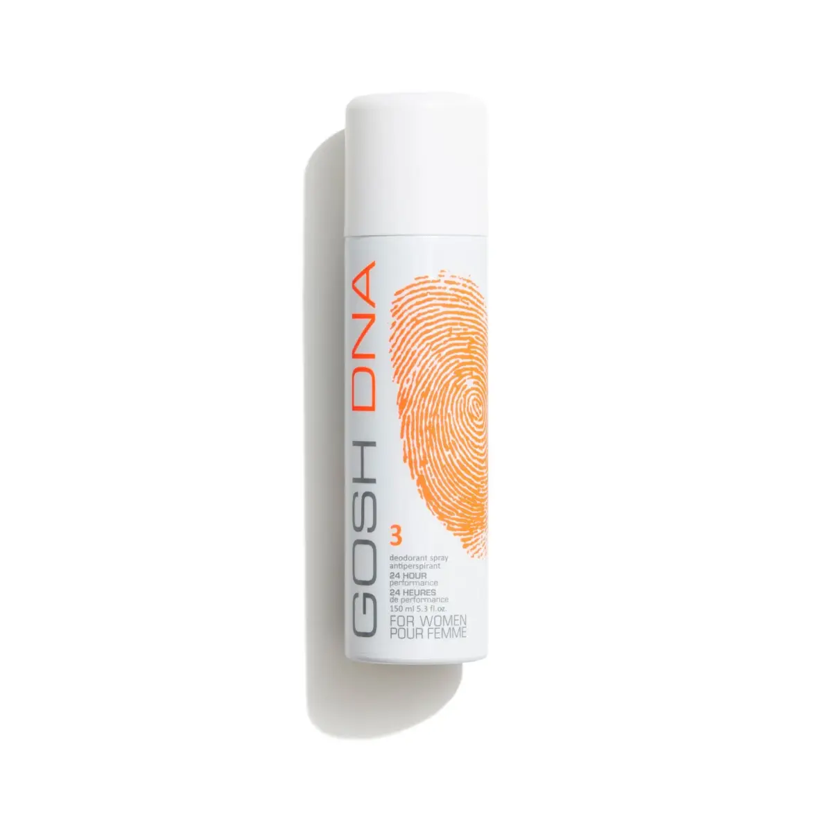 Gosh, Gosh DNA 3, Deodorant Spray, For Women, 150 ml