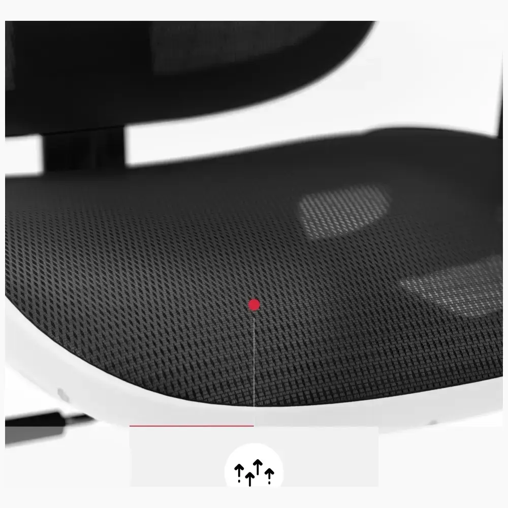 Ergonomic chair Diablo Chairs V-Basic white-black