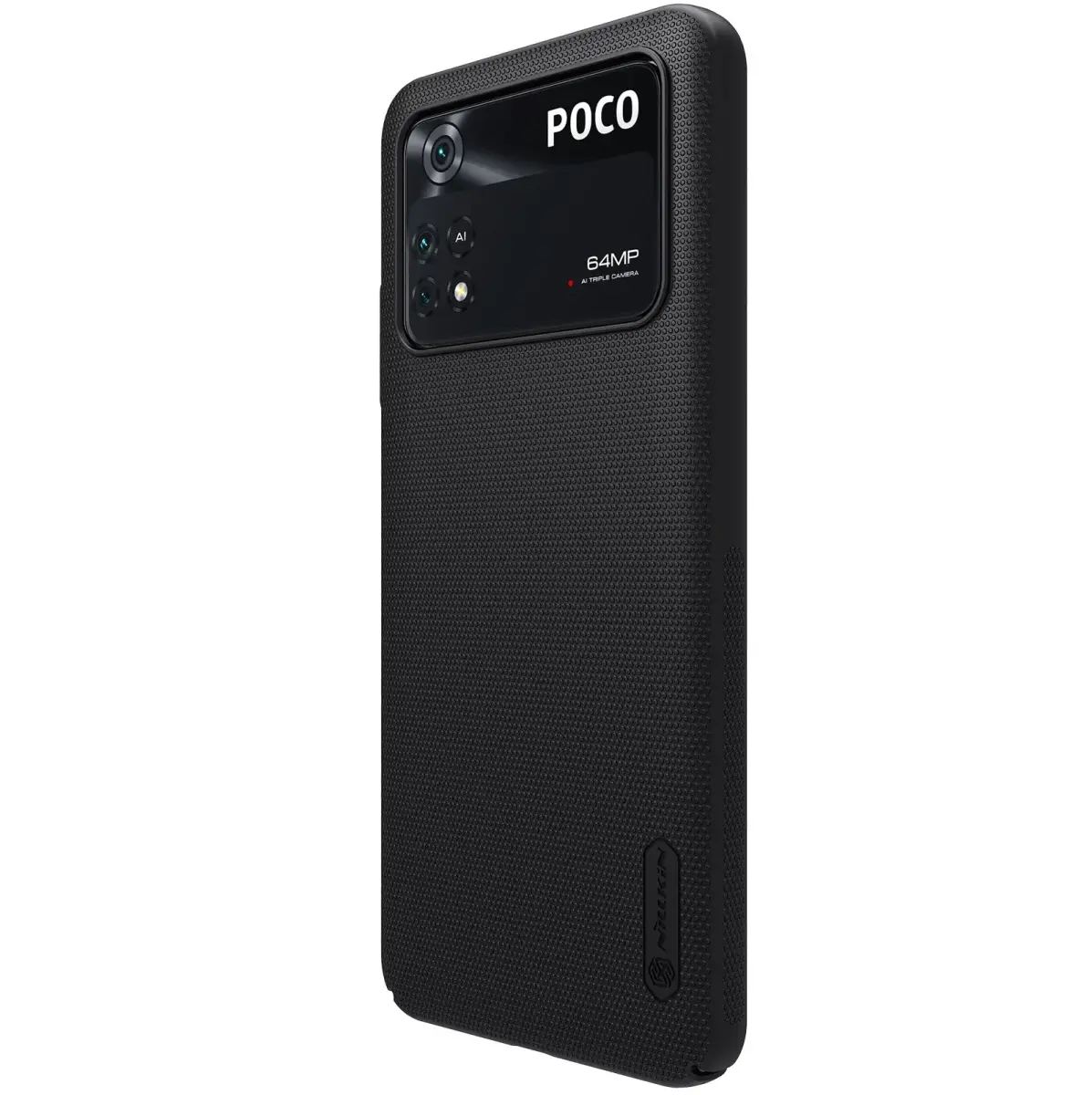 Nillkin Super Frosted Back Cover for Poco M4 Pro 4G Black