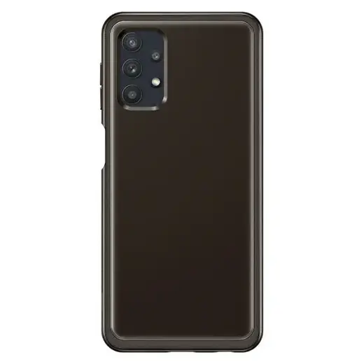 EF-QA326TBE Samsung Soft Clear Cover for Galaxy A32 5G Black