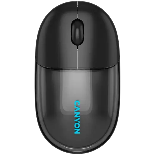 CANYON mouse OnClick 24 BT/ Wireless Transparent/Black