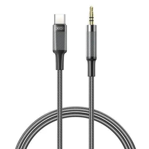 XO cable audio NB-R279B USB-C - jack 3,5mm 1,0m black
