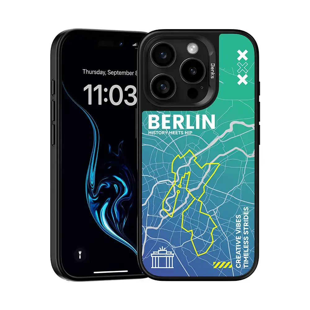 Benks Dynamic City Berlin Case for Iphone 16 Pro Max