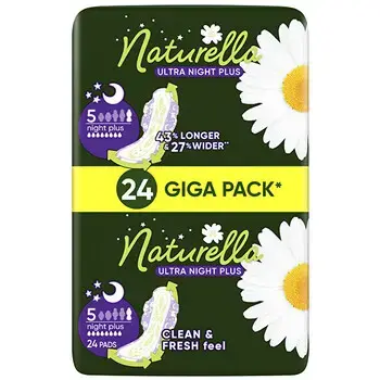 Naturella Ultra Night Plus 24.0ks