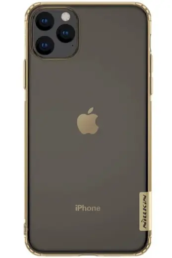 Nillkin Nature TPU Silicone Case For Apple iPhone 11 Pro Max Dark Gold