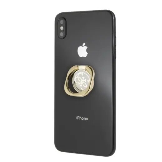 Guess Ring stand GURSEQGWH złoto-biały |gold & white 4G