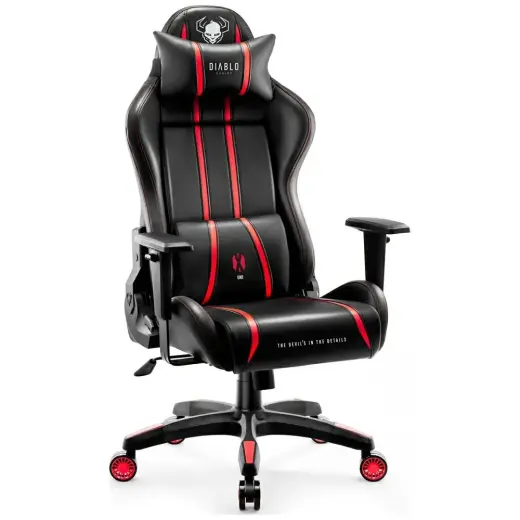 Gaming chair Diablo Chairs X-One 2.0 King Size black-red