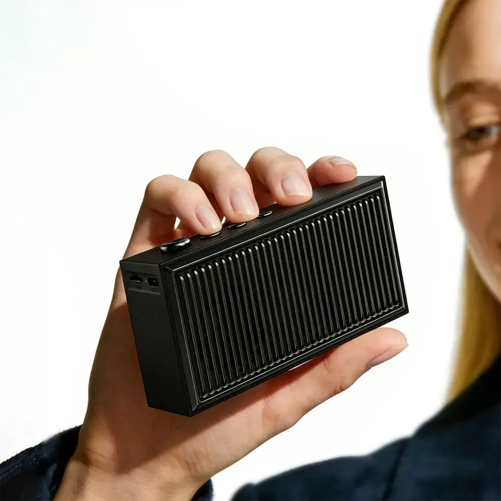 Acefast K9 Go Bluetooth Speaker with Stereo and ENC - Black