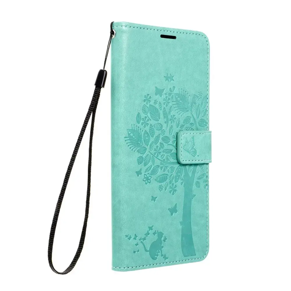MEZZO tree grāmatveida maciņš telefonam Samsung Galaxy A17 4G (A175) zaļš