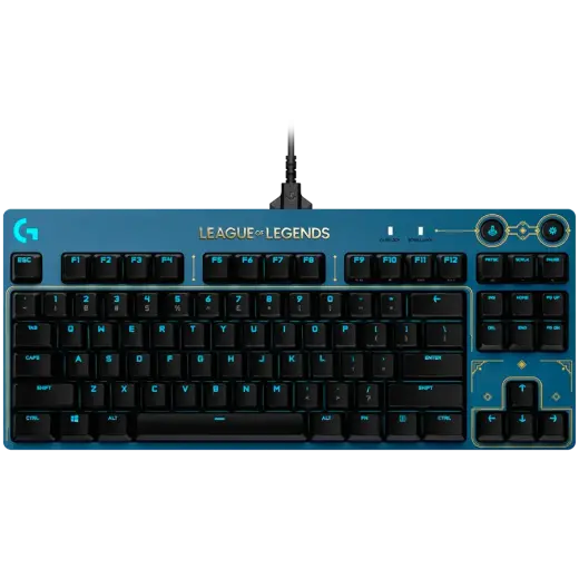 LOGITECH G PRO LOL Mechanical Keyboard - WAVE2 - USB - NORDIC - TACTILE SWITCH