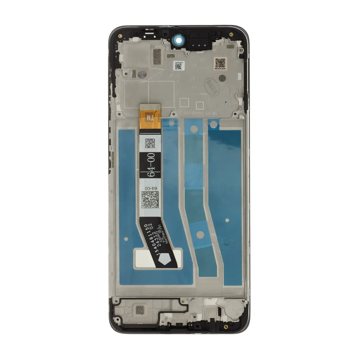Motorola G55 LCD Display + Touch Unit + Front Cover (Service Pack)