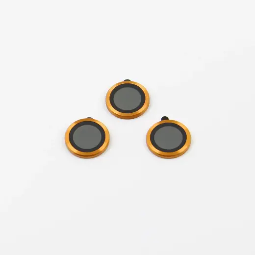 Set of lens glasses for iPhone 17 Pro orange