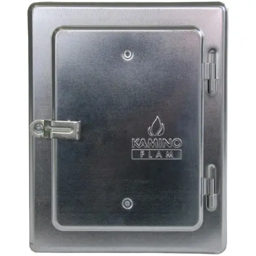 Fireplace door 140/200mm, galvanized