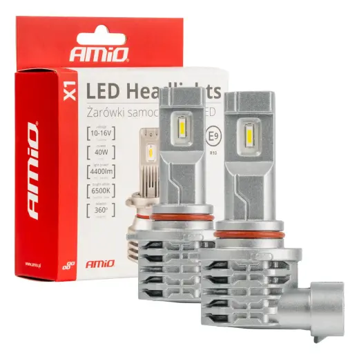 LED Headlights X1 Series HB4 9006 AMiO-02969