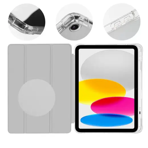 OBAL:ME MistyTab Case for iPad 10.9 2022|11 2025 Light Gray