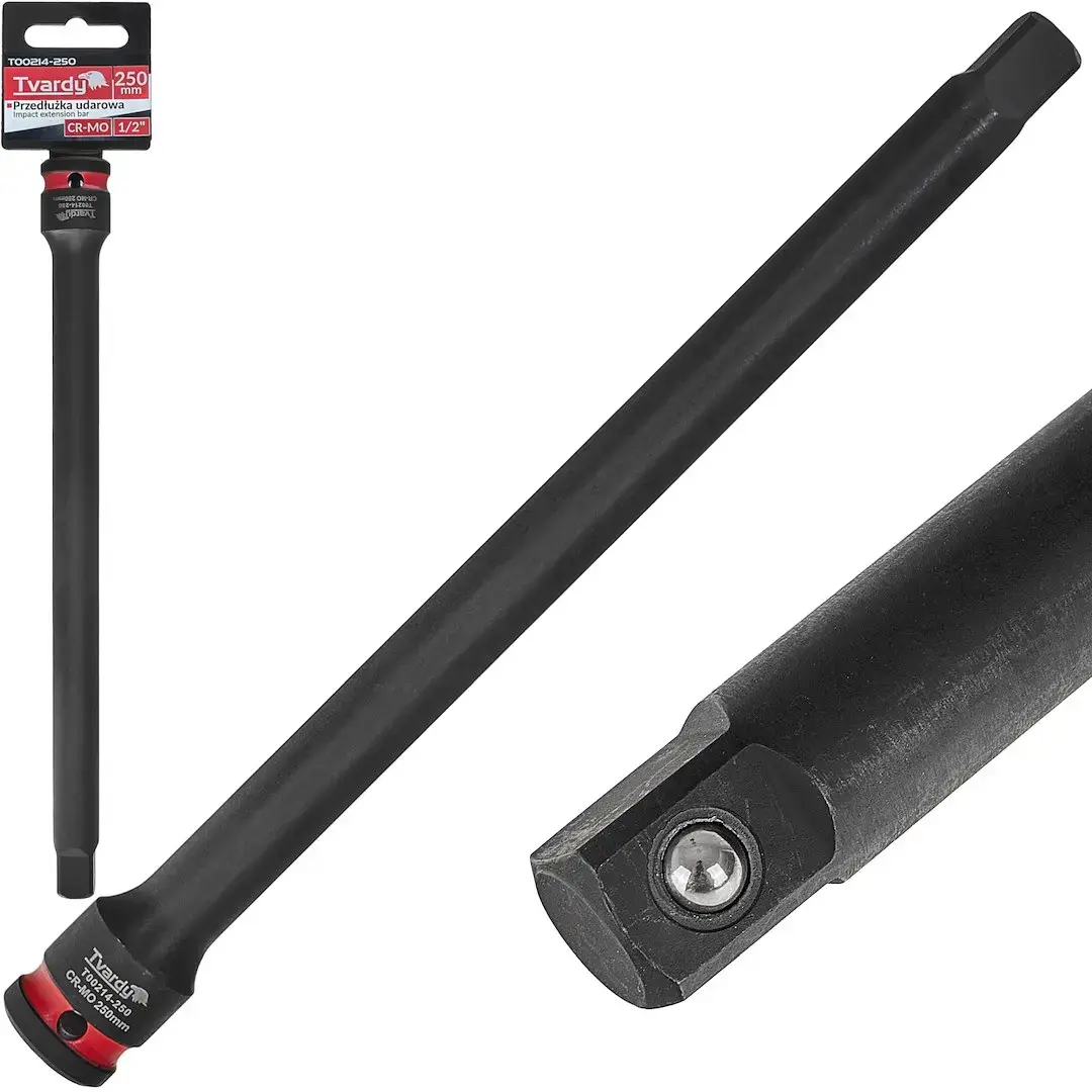 Löökpadruni pikendus 1/2" 250mm CR-MO