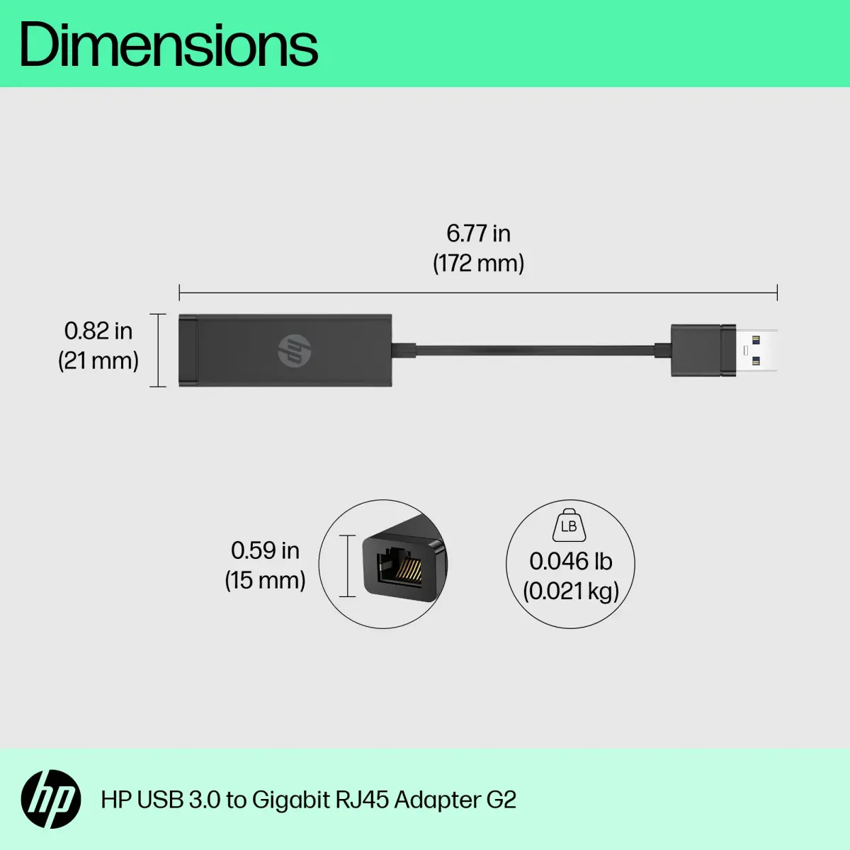 HP USB 3.0 to Gigabit