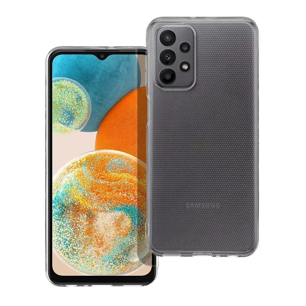 CLEAR 2 mm telefono dėklas Samsung Galaxy A23 5G (A236) skaidrus