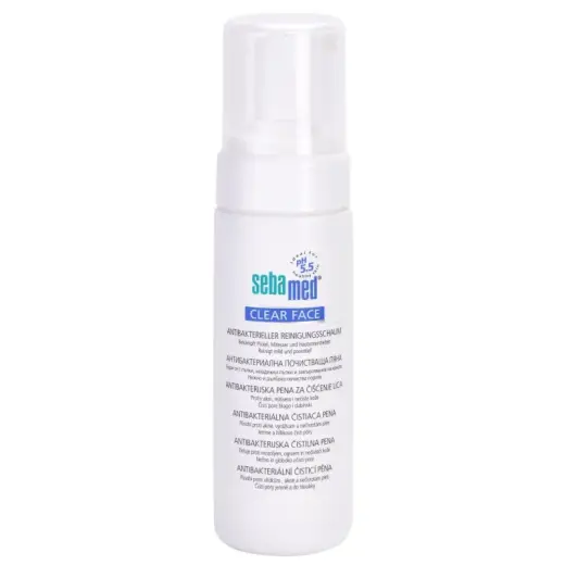 Sebamed Transparent Antibacterial Facial Cleansing Foam - 150ml