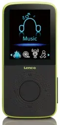 Atskaņotājs Lenco PODO-153LM 4GB Black/Green