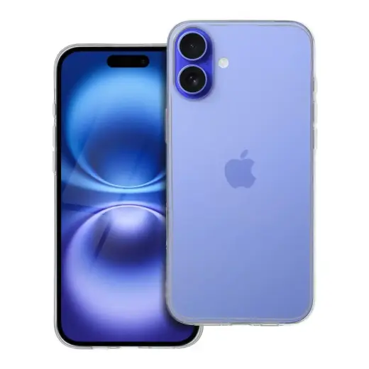 CLEAR 2 mm phone case for iPhone 16 Plus transparent
