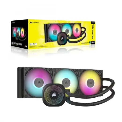 CORSAIR iCUE Link TITAN 360 RX RGB - processor liquid cooling system