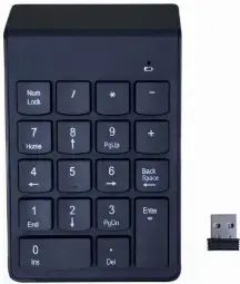 Klaviatūra Gembird USB Numeric Keypad Wireless