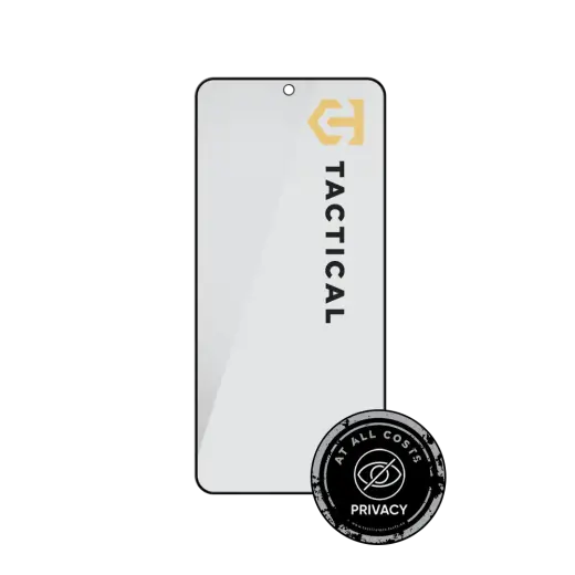 Tactical Glass Shield Privacy Stealth 5D for Motorola Edge 70 Black